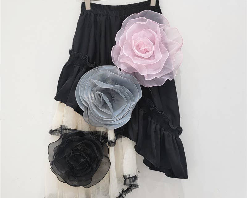 3D Floral Skirt – Inspired Fashion 40